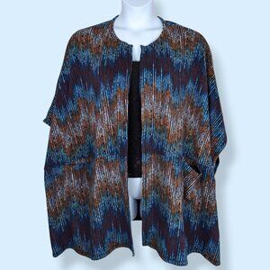 Cuddl Duds Colourful Fleecewear Blanket Poncho